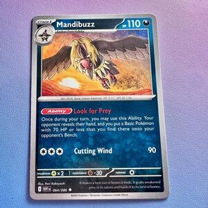 mandibuzz - 064/086 (uncommon) — pokemon: white flare